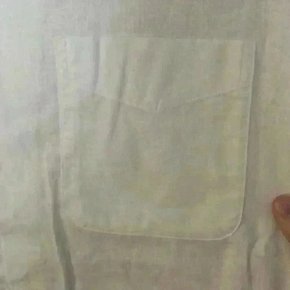 Causal White Button Down - Picture 4 of 7